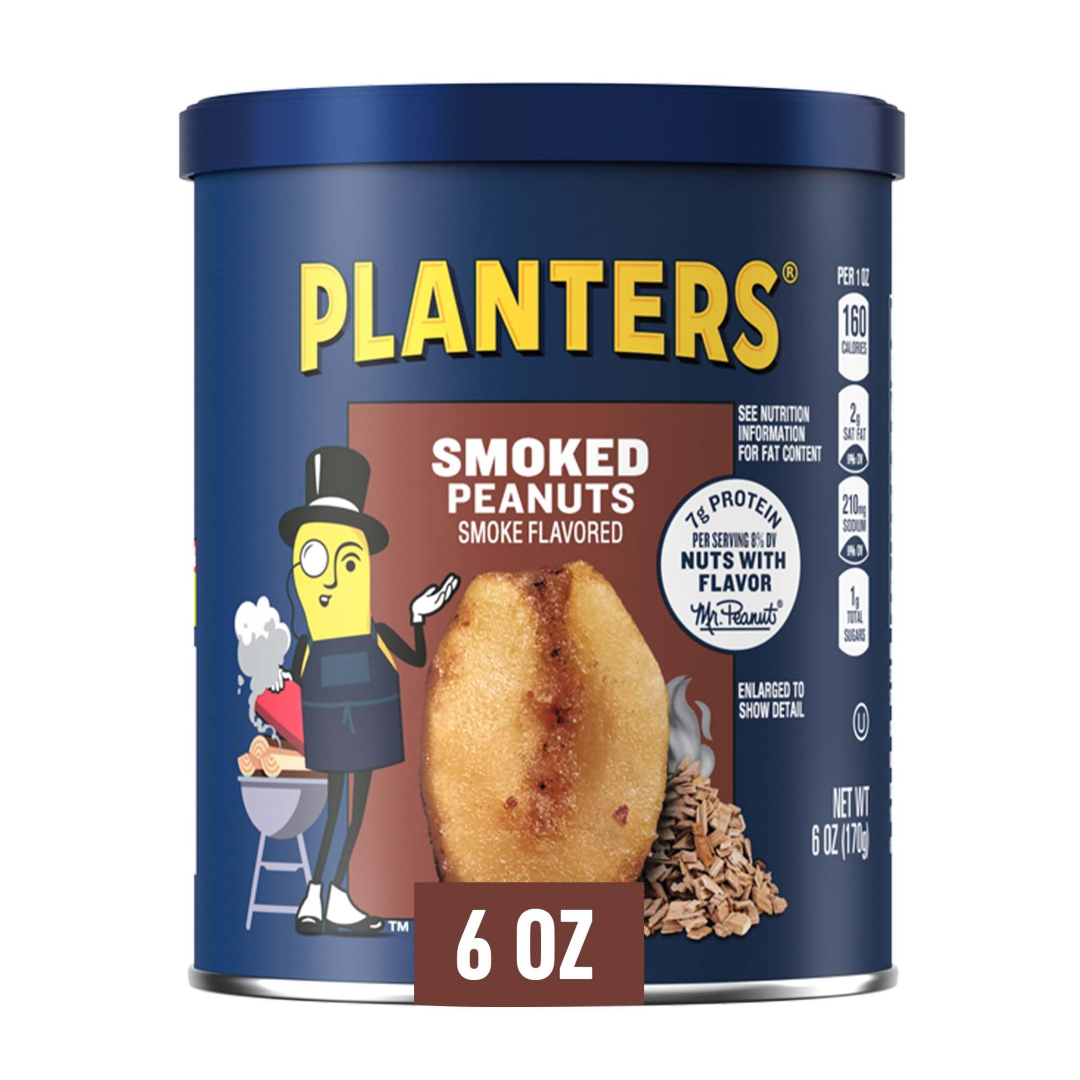 PLANTERS SMOKED PEANUTS 170G